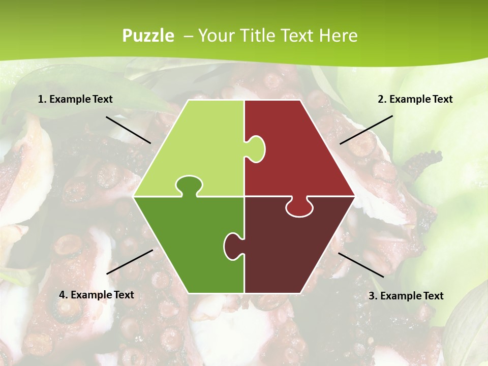 Thailand Plate Laksa Leaves PowerPoint Template