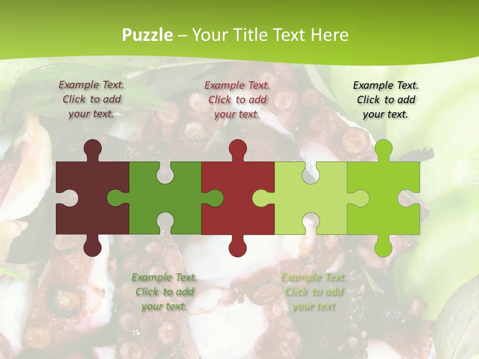 Thailand Plate Laksa Leaves PowerPoint Template