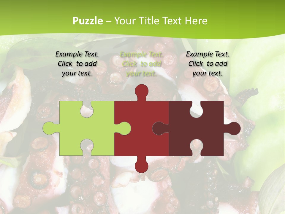 Thailand Plate Laksa Leaves PowerPoint Template