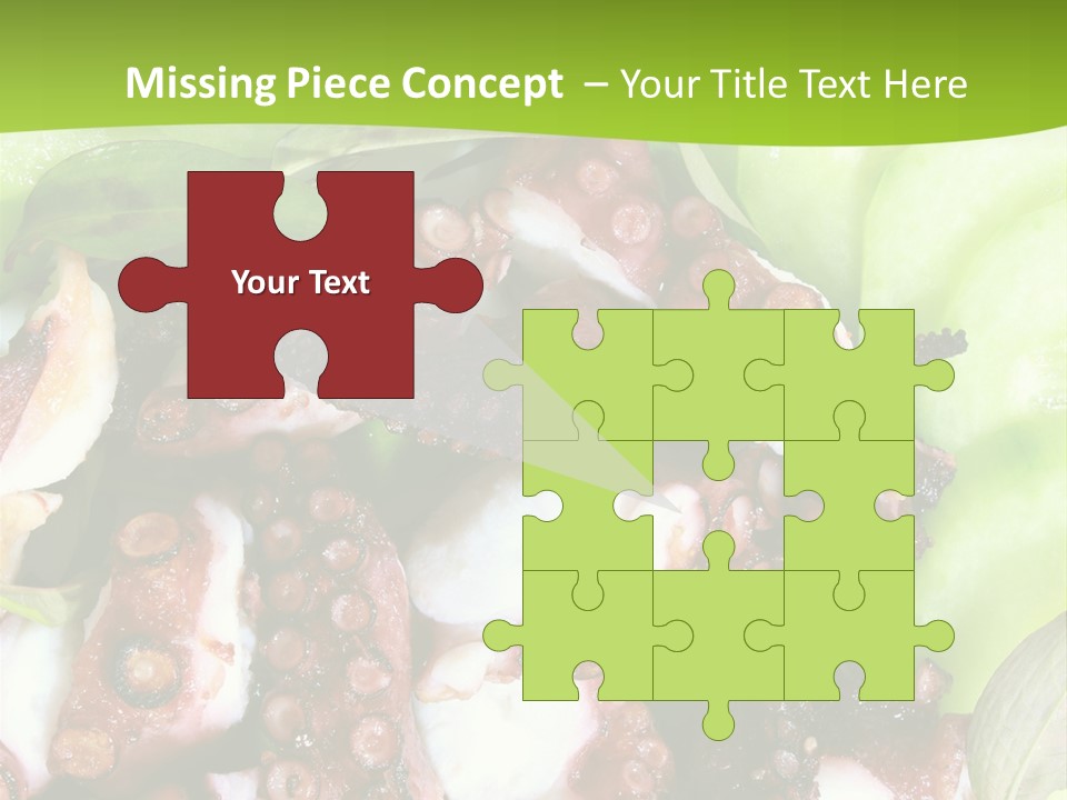 Thailand Plate Laksa Leaves PowerPoint Template