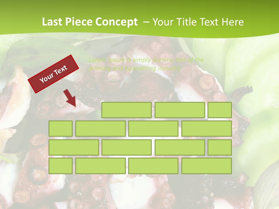 Thailand Plate Laksa Leaves PowerPoint Template