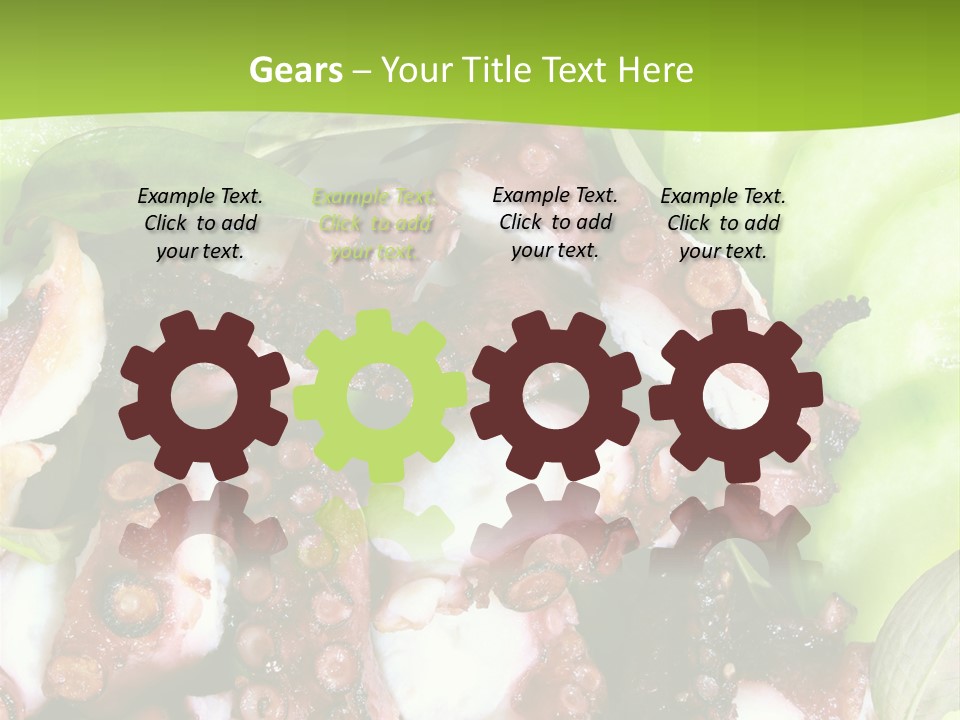 Thailand Plate Laksa Leaves PowerPoint Template