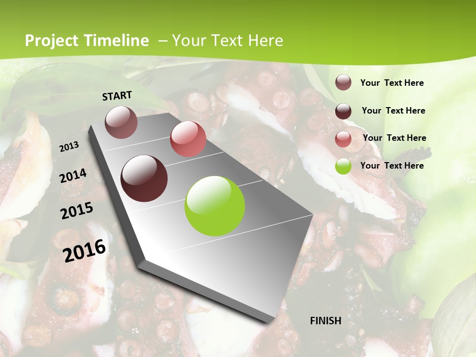 Thailand Plate Laksa Leaves PowerPoint Template