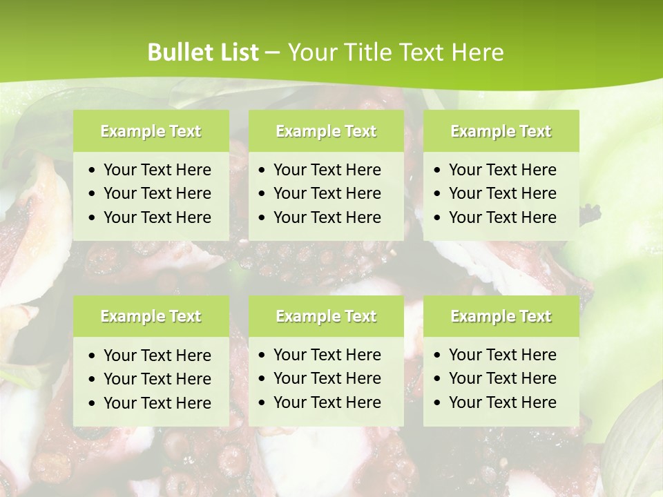 Thailand Plate Laksa Leaves PowerPoint Template