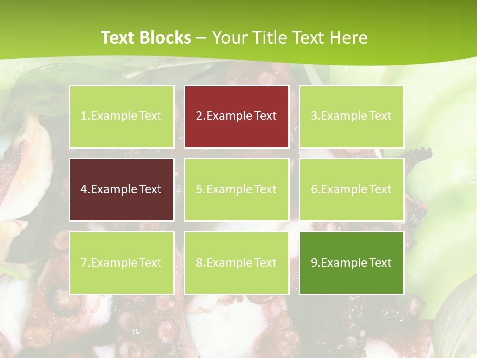 Thailand Plate Laksa Leaves PowerPoint Template