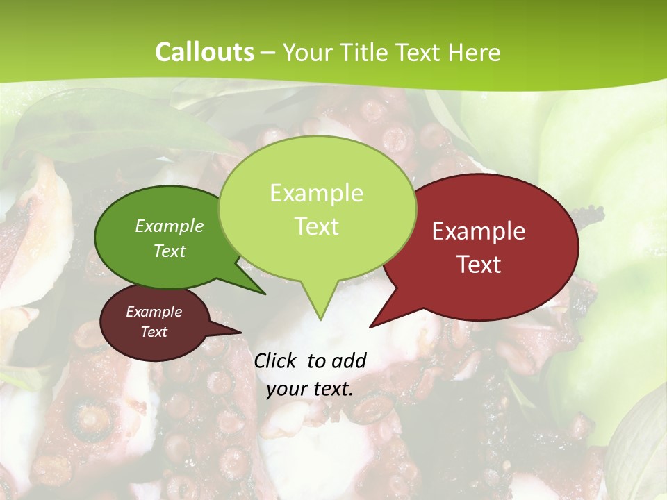 Thailand Plate Laksa Leaves PowerPoint Template