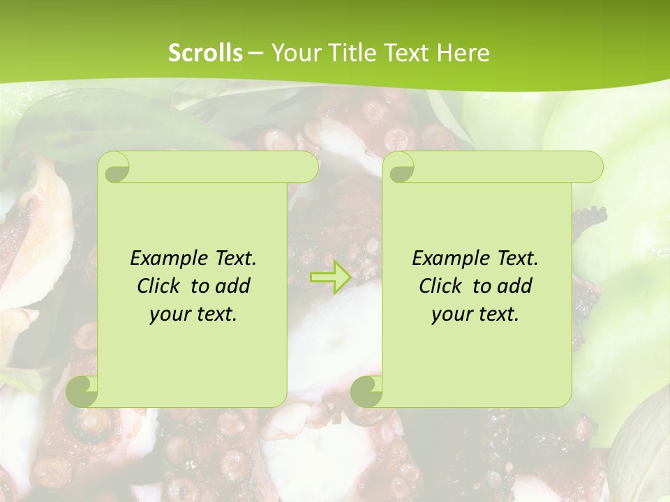 Thailand Plate Laksa Leaves PowerPoint Template