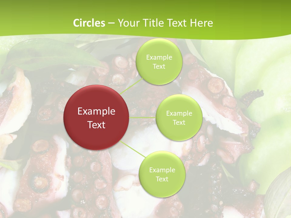 Thailand Plate Laksa Leaves PowerPoint Template