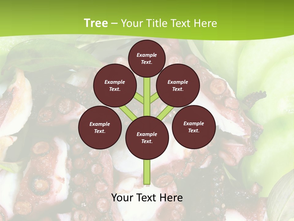 Thailand Plate Laksa Leaves PowerPoint Template