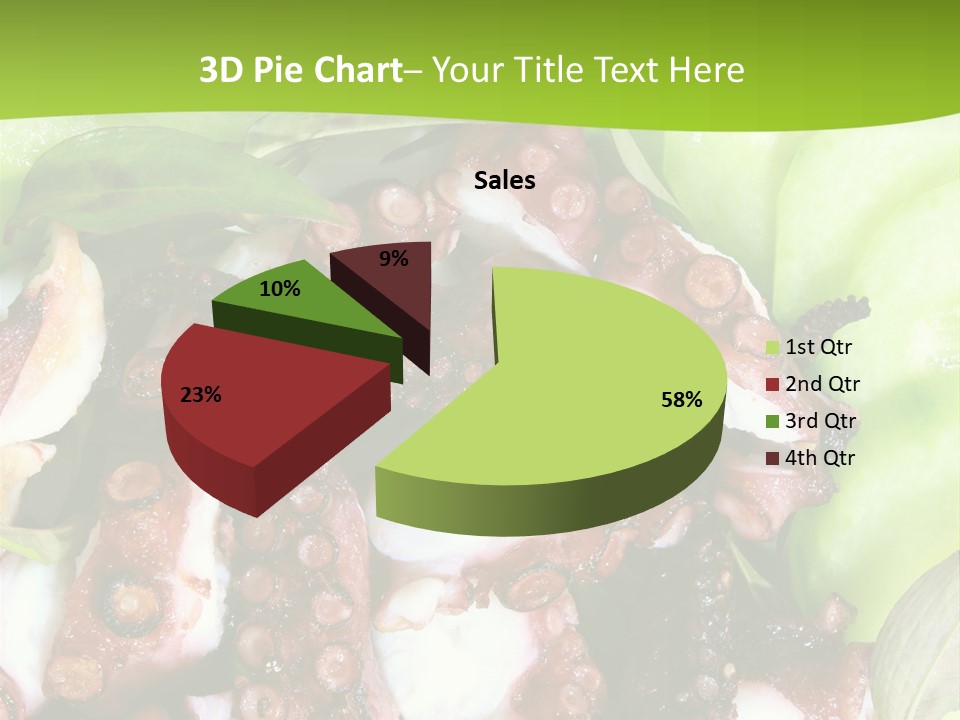 Thailand Plate Laksa Leaves PowerPoint Template