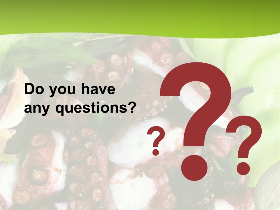 Thailand Plate Laksa Leaves PowerPoint Template