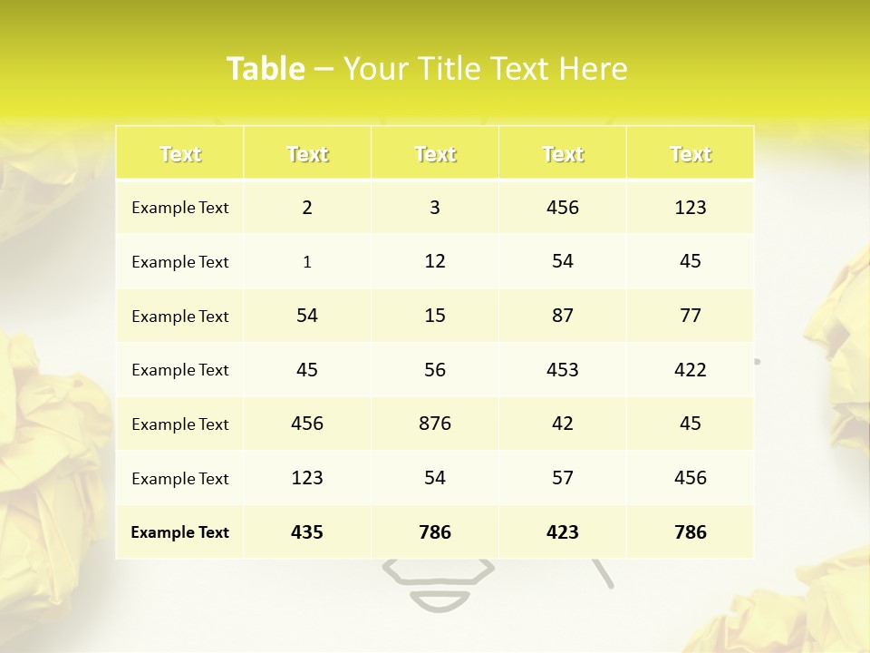 Drawing Inspiration Paper PowerPoint Template