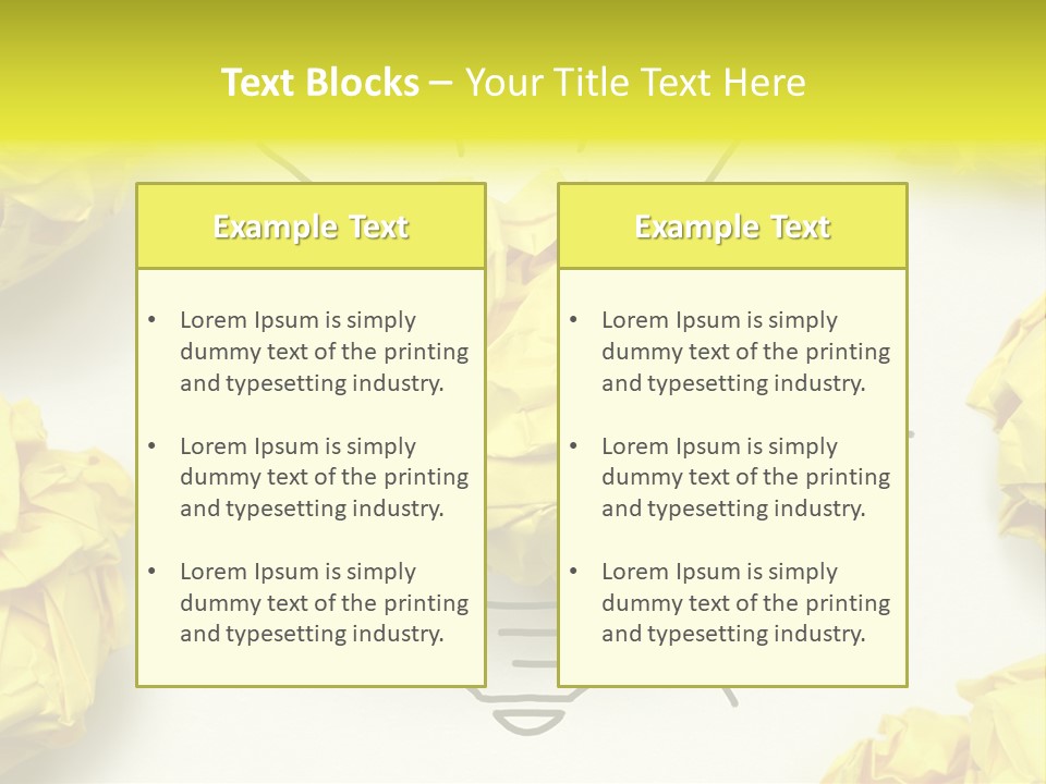 Drawing Inspiration Paper PowerPoint Template