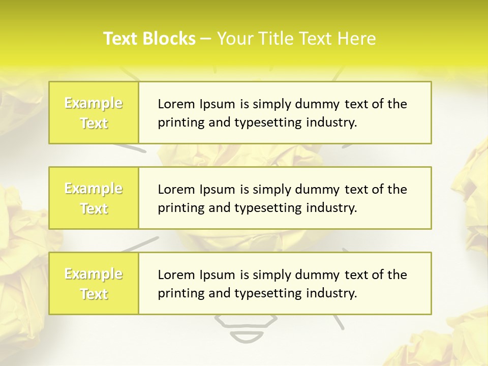 Drawing Inspiration Paper PowerPoint Template