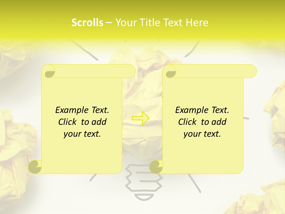 Drawing Inspiration Paper PowerPoint Template