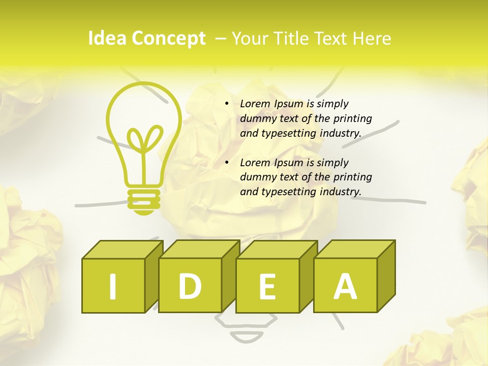 Drawing Inspiration Paper PowerPoint Template