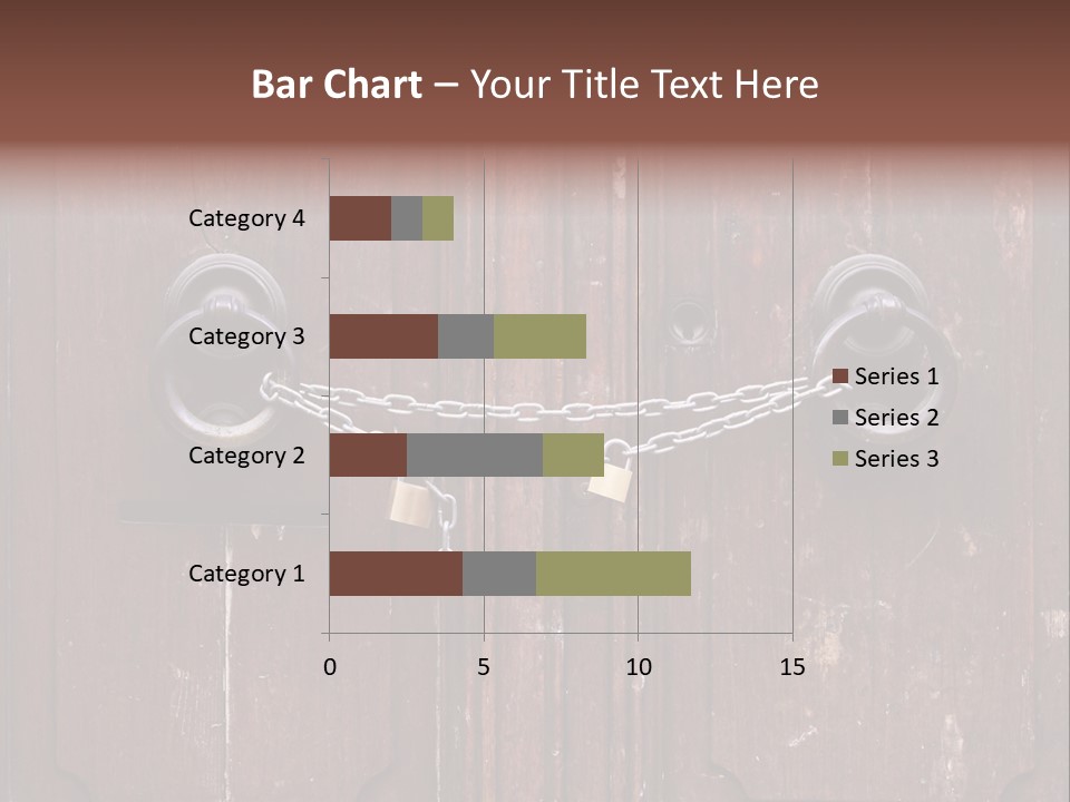 Secure Entrance Lock PowerPoint Template