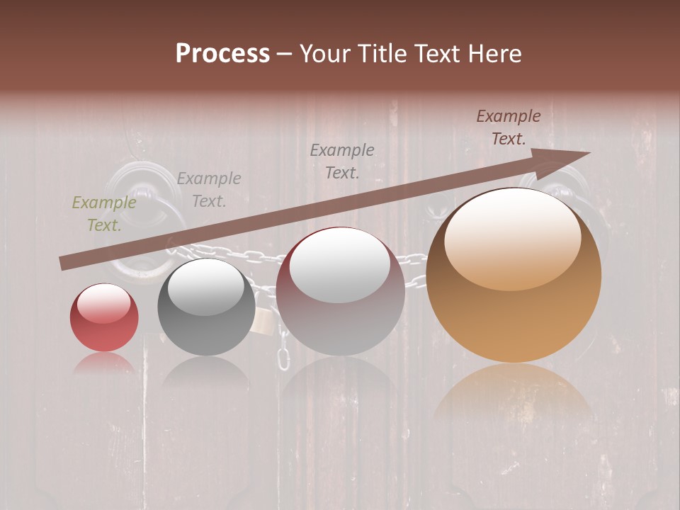 Secure Entrance Lock PowerPoint Template