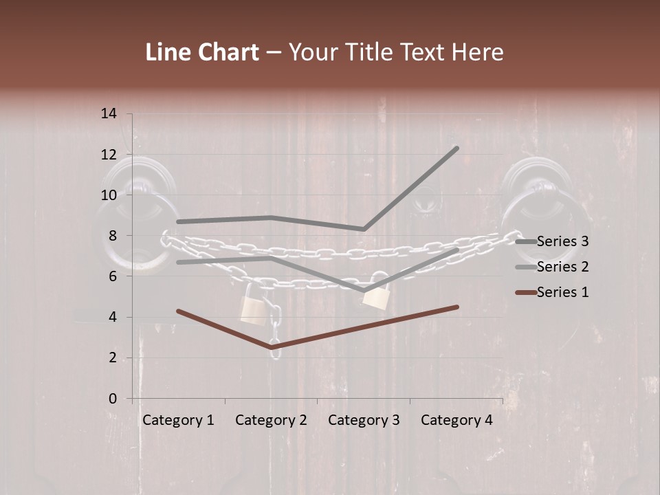 Secure Entrance Lock PowerPoint Template