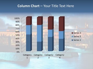 Skyscraper Old Montreal Canada PowerPoint Template