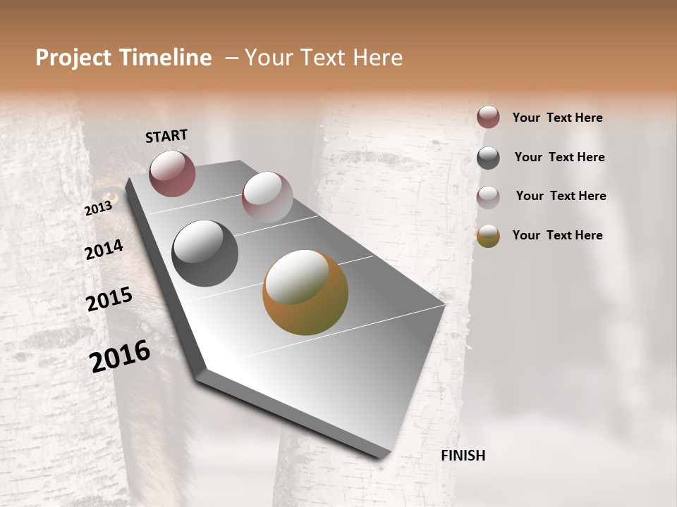 Canis Lupus Wolf Natural PowerPoint Template