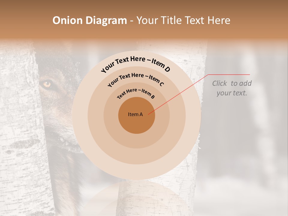 Canis Lupus Wolf Natural PowerPoint Template