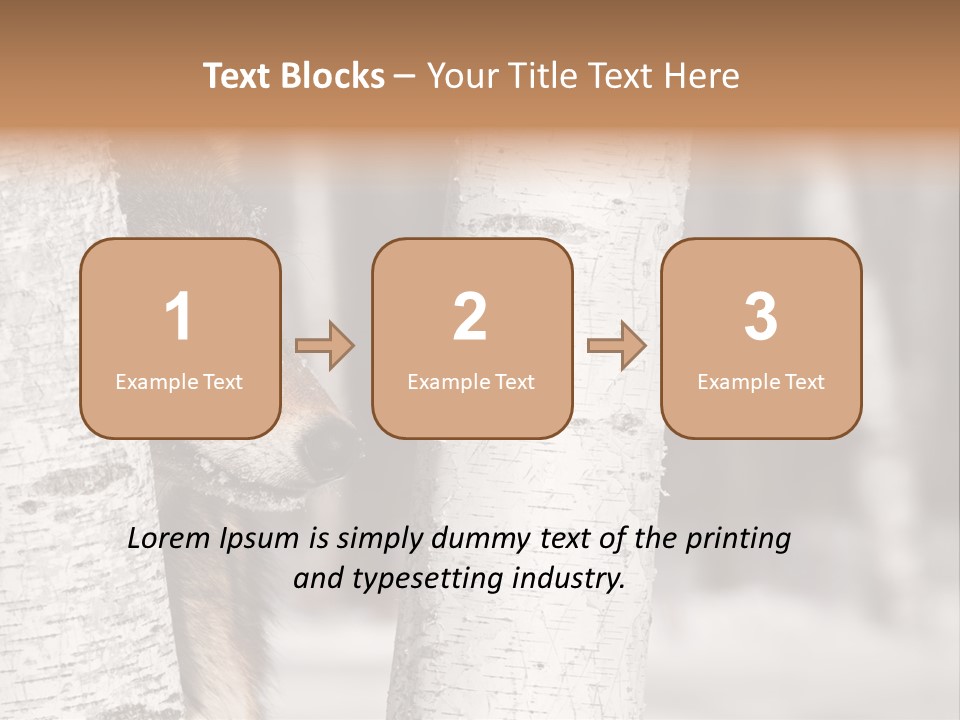 Canis Lupus Wolf Natural PowerPoint Template