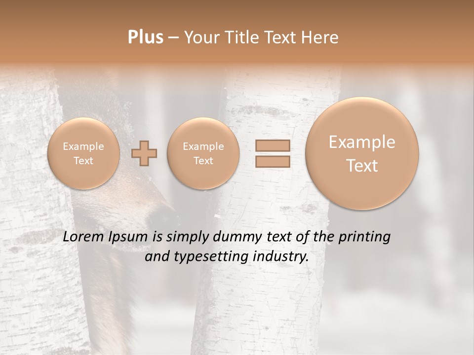 Canis Lupus Wolf Natural PowerPoint Template