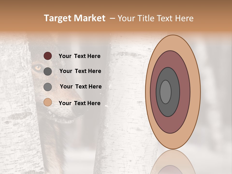 Canis Lupus Wolf Natural PowerPoint Template