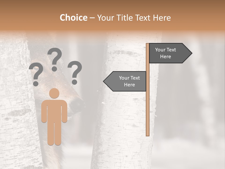 Canis Lupus Wolf Natural PowerPoint Template