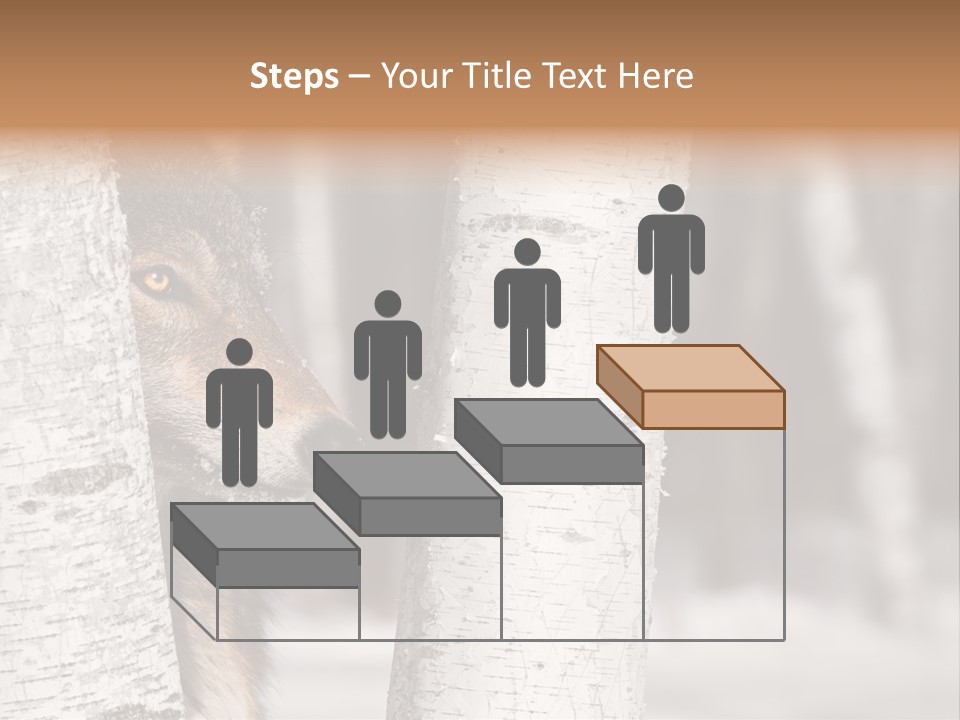 Canis Lupus Wolf Natural PowerPoint Template