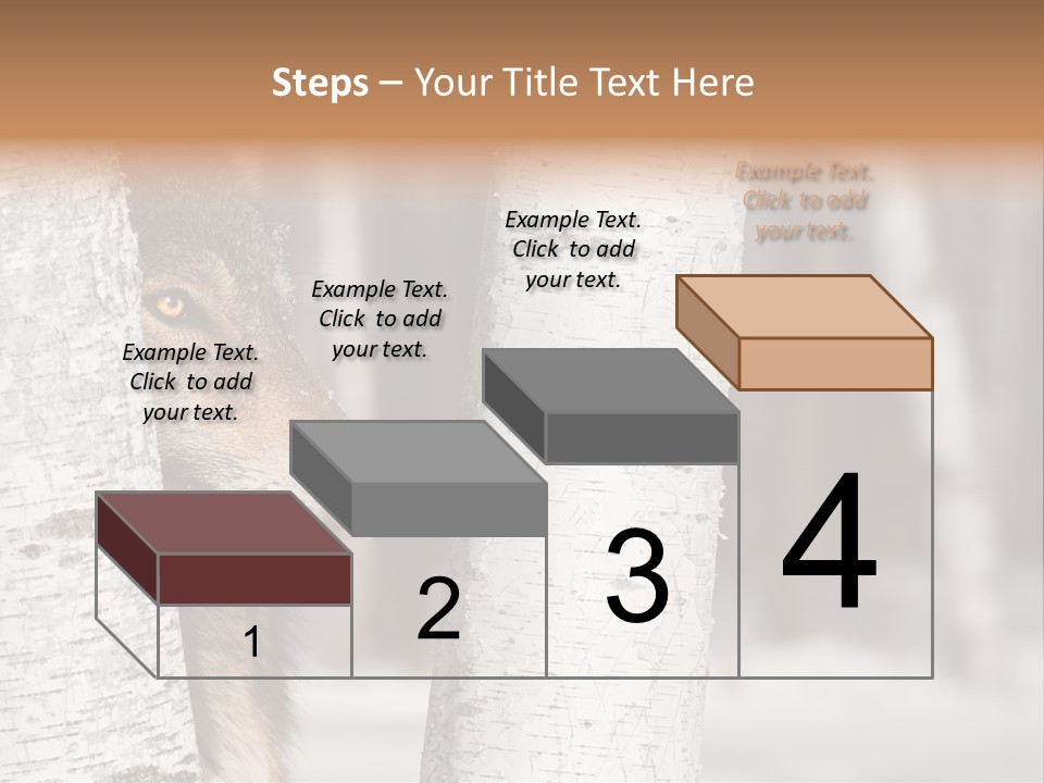 Canis Lupus Wolf Natural PowerPoint Template