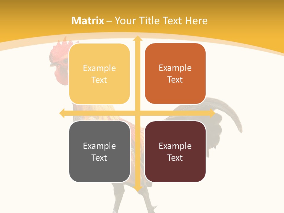 Agriculture Real Chick PowerPoint Template