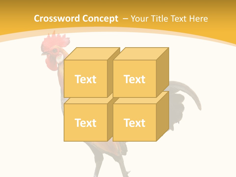 Agriculture Real Chick PowerPoint Template