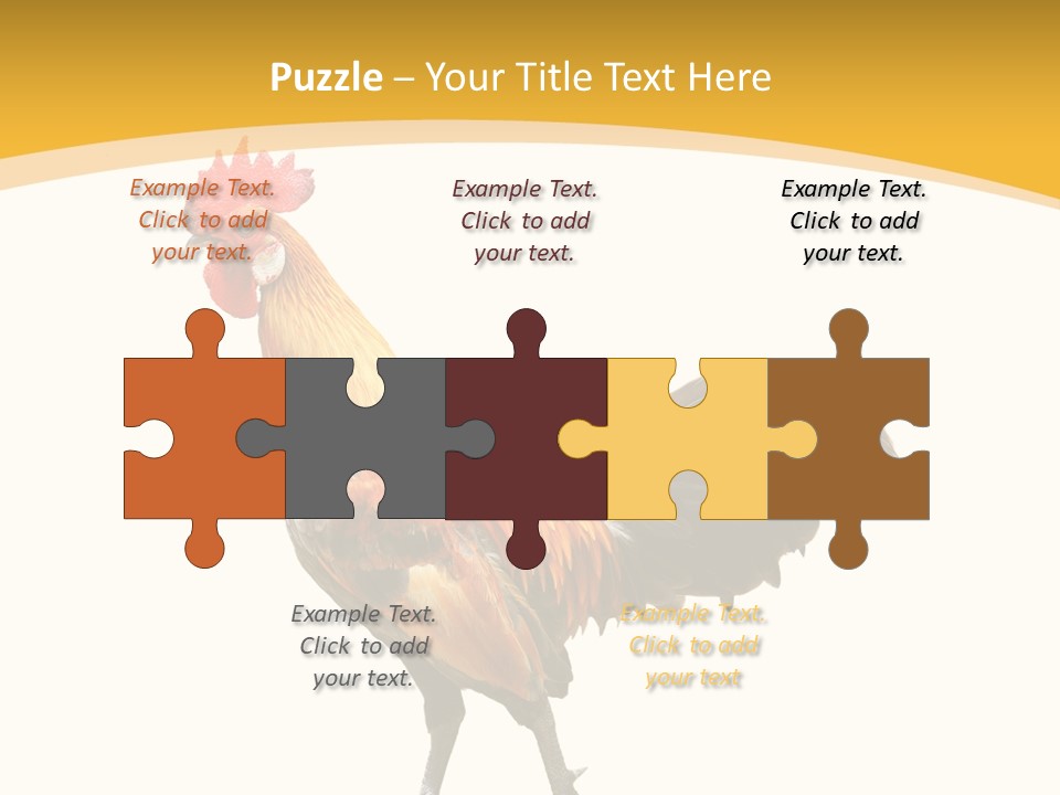 Agriculture Real Chick PowerPoint Template