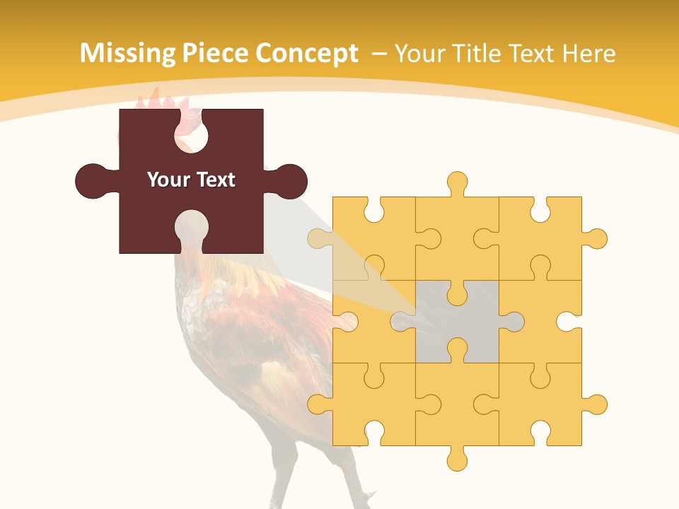 Agriculture Real Chick PowerPoint Template