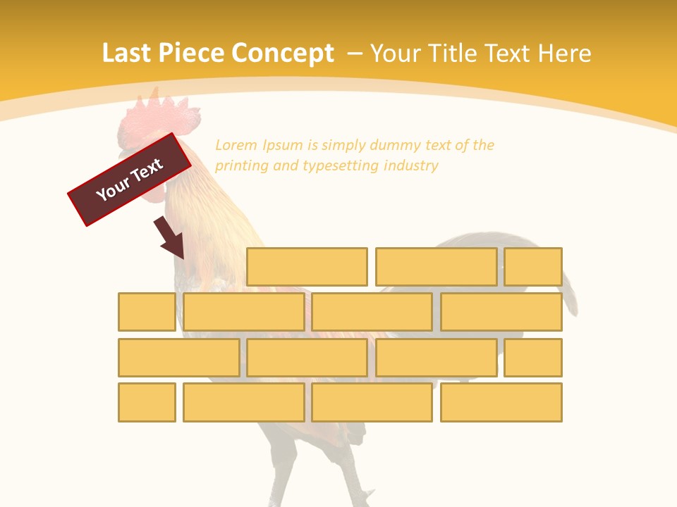 Agriculture Real Chick PowerPoint Template