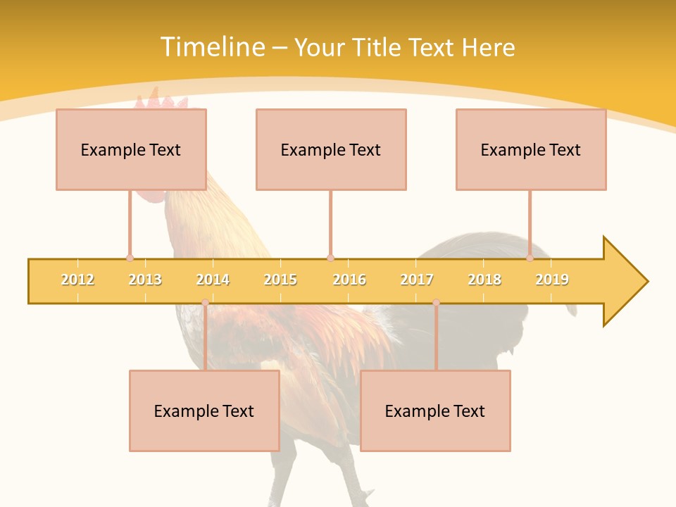 Agriculture Real Chick PowerPoint Template