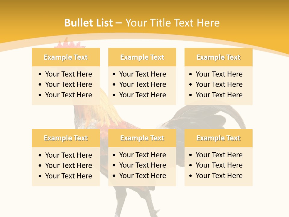Agriculture Real Chick PowerPoint Template