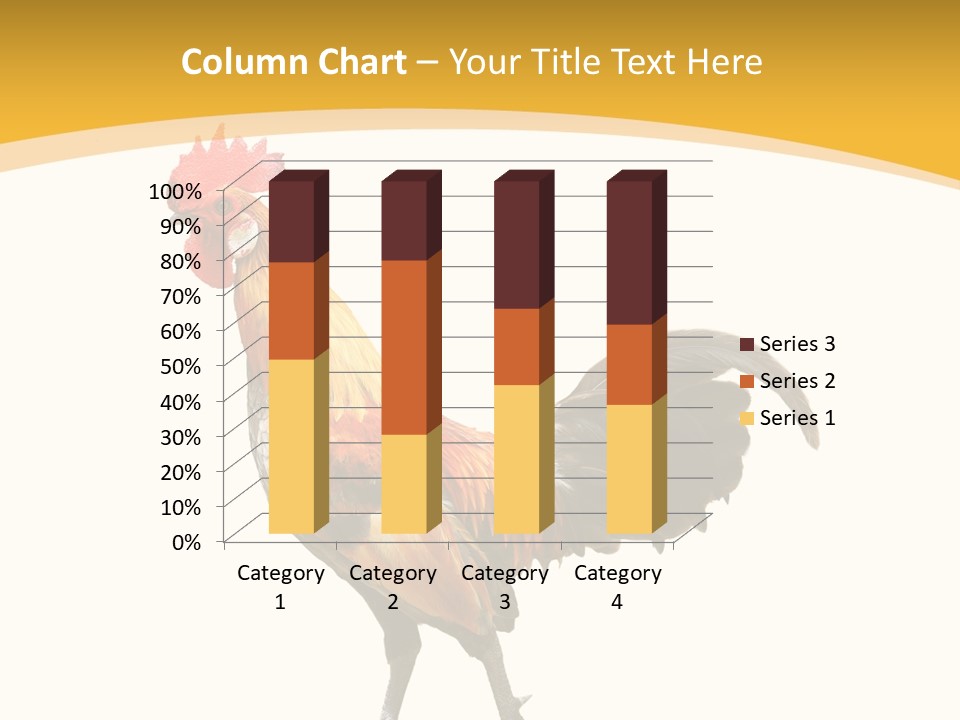 Agriculture Real Chick PowerPoint Template