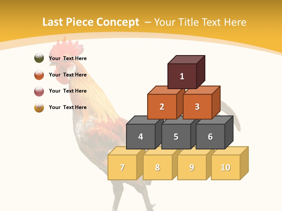 Agriculture Real Chick PowerPoint Template