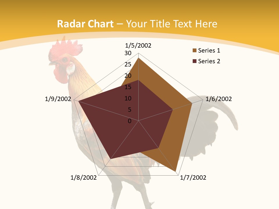 Agriculture Real Chick PowerPoint Template