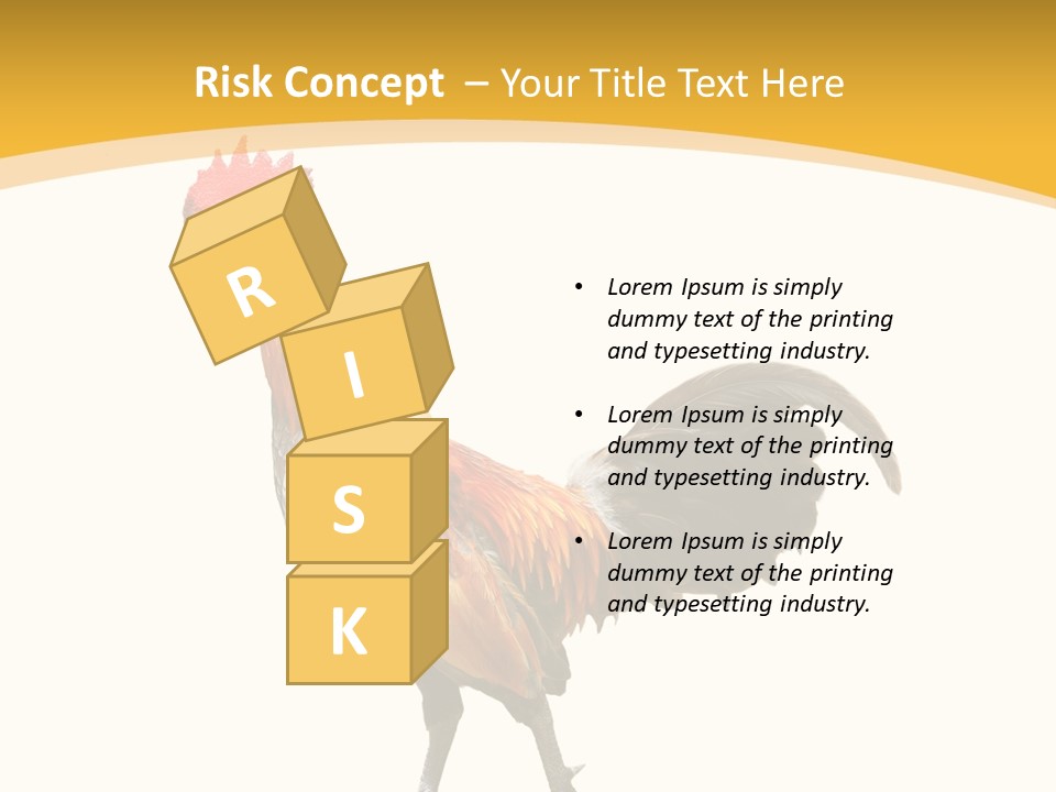 Agriculture Real Chick PowerPoint Template