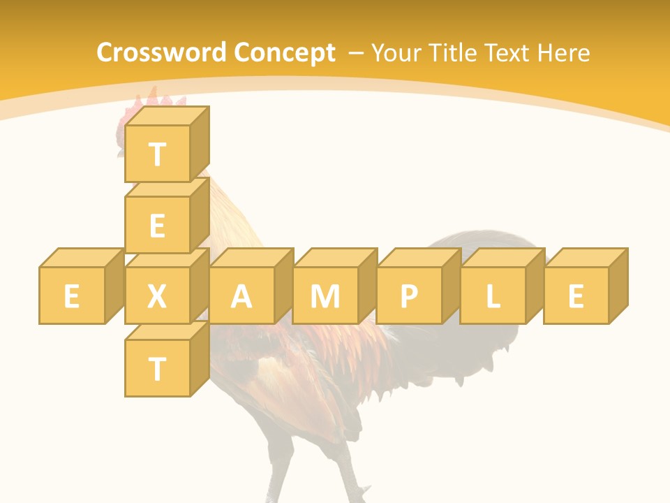 Agriculture Real Chick PowerPoint Template