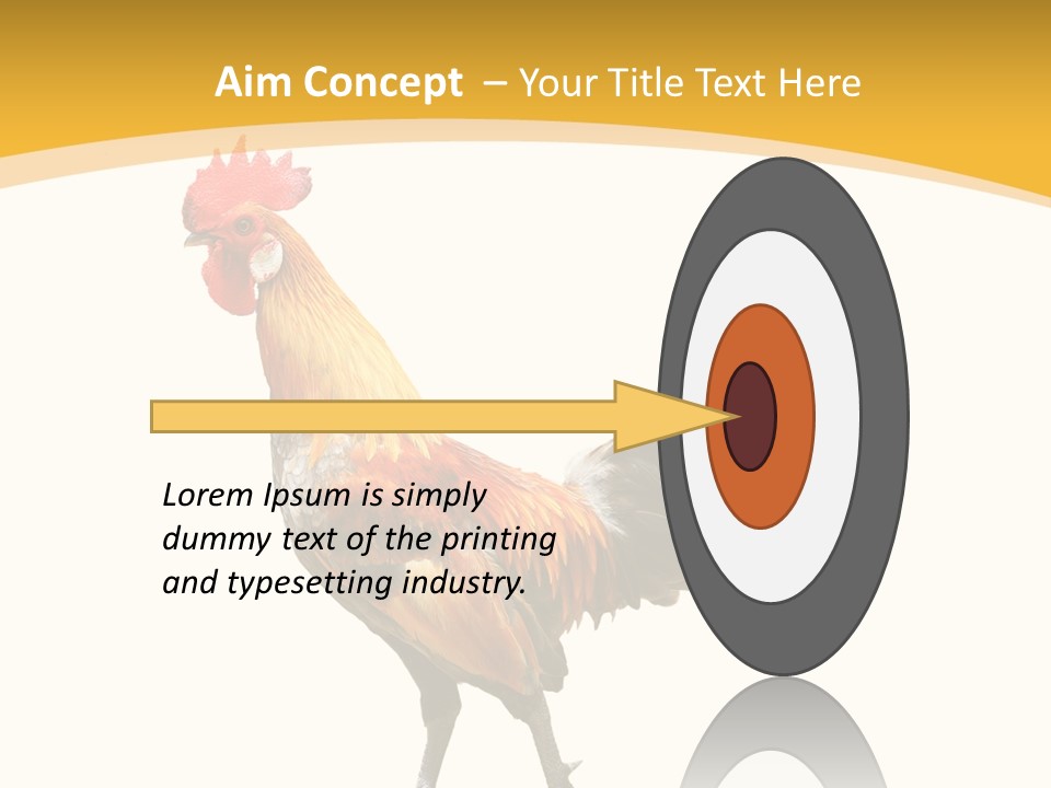 Agriculture Real Chick PowerPoint Template
