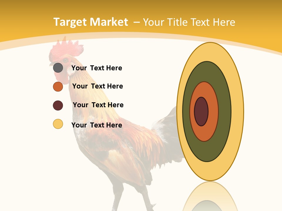Agriculture Real Chick PowerPoint Template