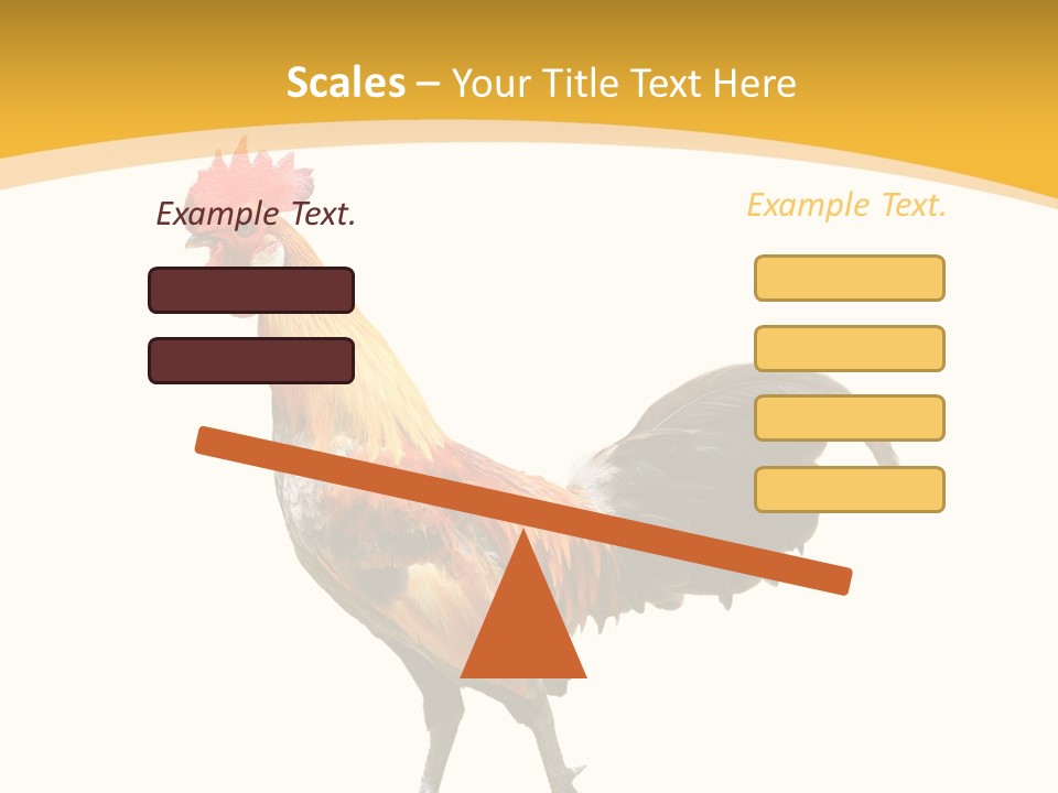 Agriculture Real Chick PowerPoint Template