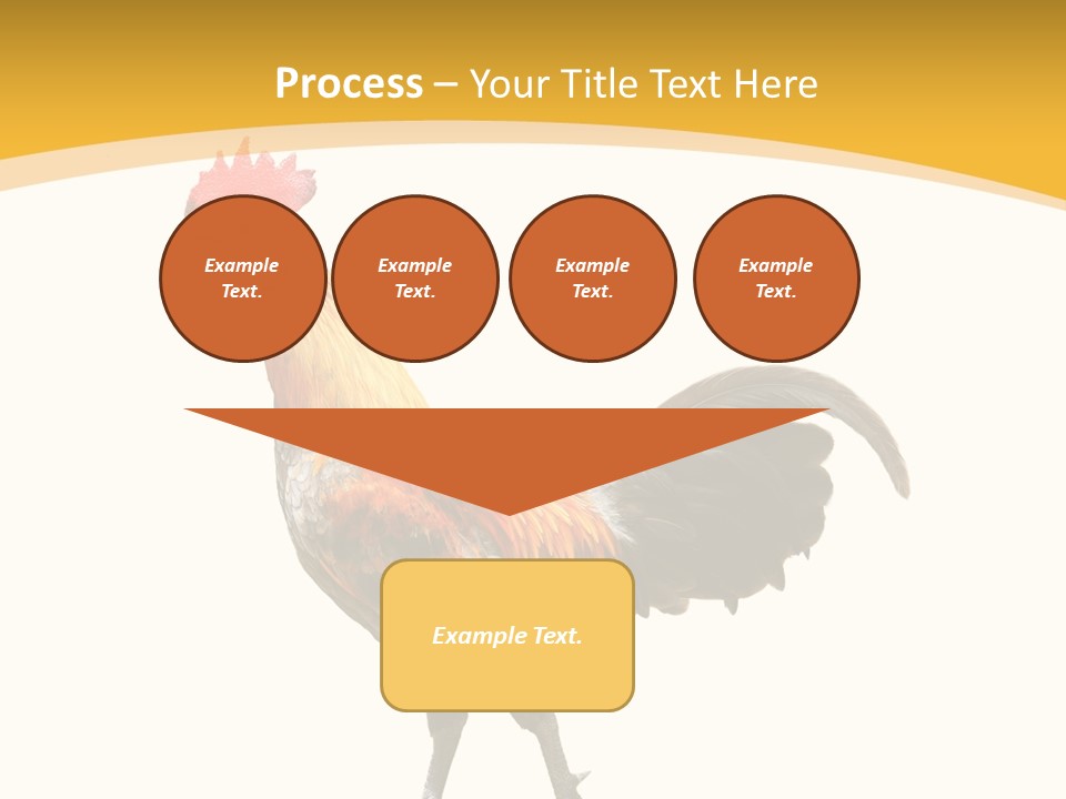 Agriculture Real Chick PowerPoint Template