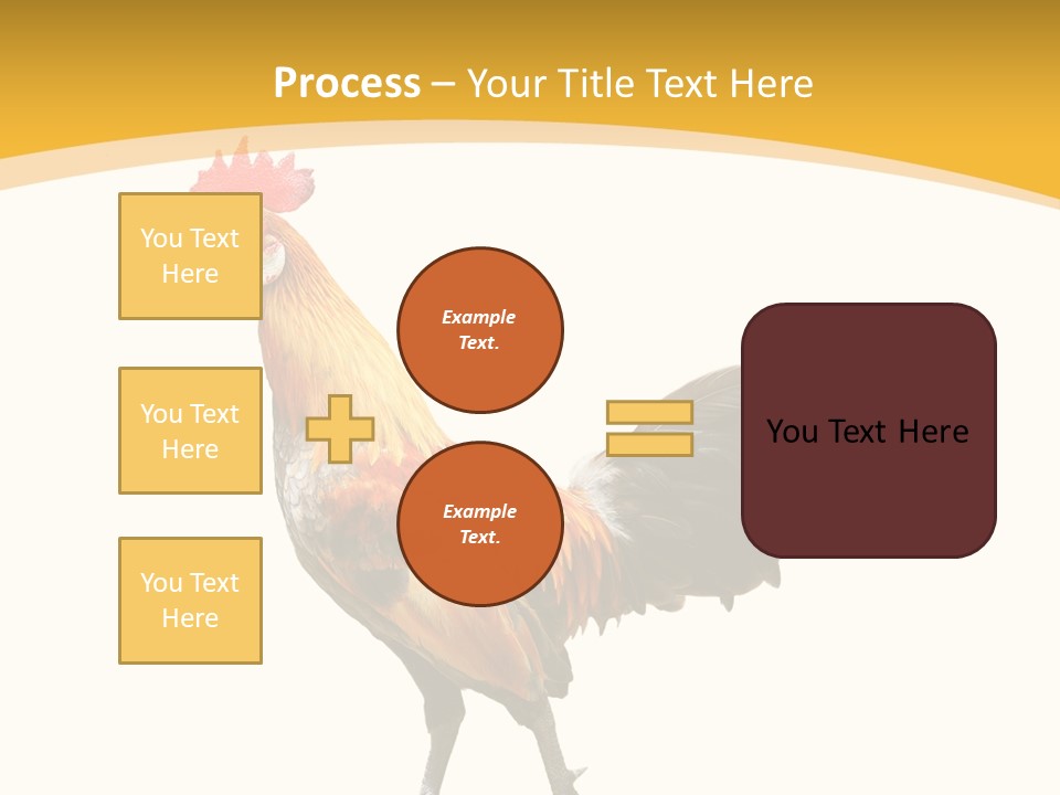Agriculture Real Chick PowerPoint Template