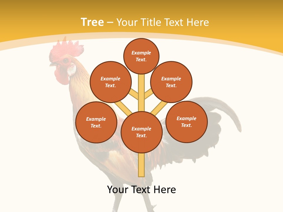 Agriculture Real Chick PowerPoint Template